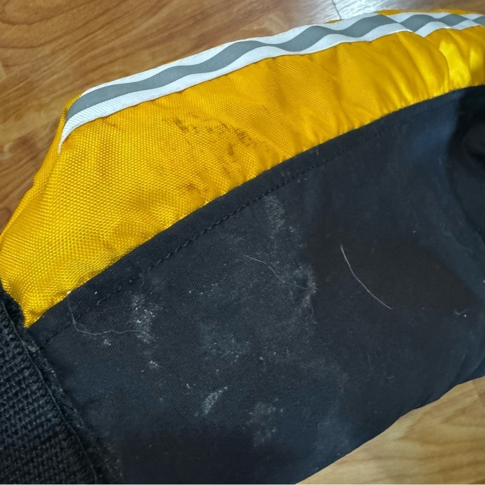 Vintage Joe Rocket Ballistic Black/Yellow Winter Snow Jacket Light Speed Mens XL - Picture 13 of 16